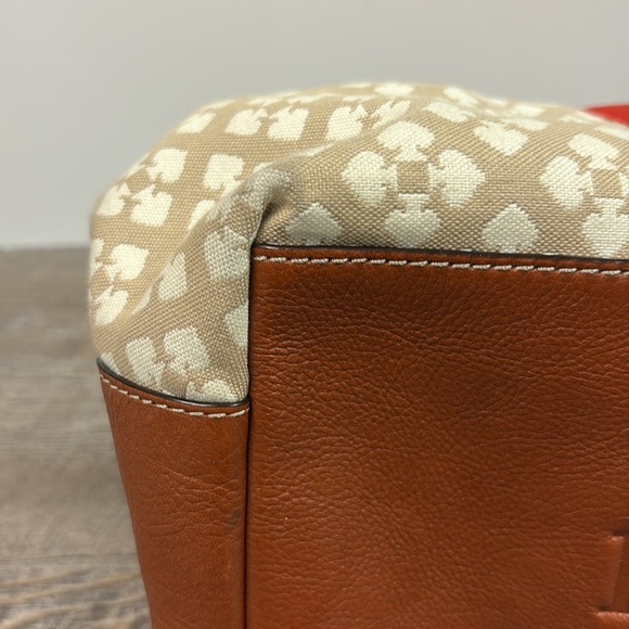 Kate Spade New York STEVIE Classic Leather Trimmed Shoulder Bag - Picture 8 of 16